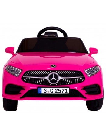 Ηλεκτροκίνητο Παιδικό Αυτοκίνητο Licensed Mercedes Benz CLS350 12v σε Ροζ χρώμα 