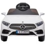 Ηλεκτροκίνητο Παιδικό Αυτοκίνητο Licensed Mercedes Benz CLS350 12v σε Λευκό χρώμα 