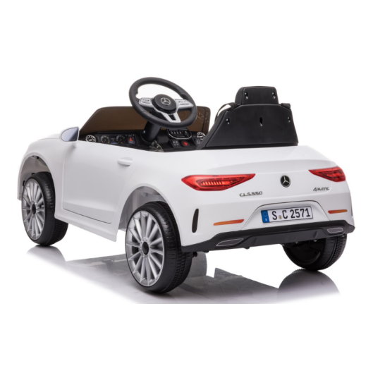Kid Electric Car Licensed Mercedes Benz CLS350 12v in White Color Kid Electric Car Licensed Mercedes Benz CLS350 12v in White Color
