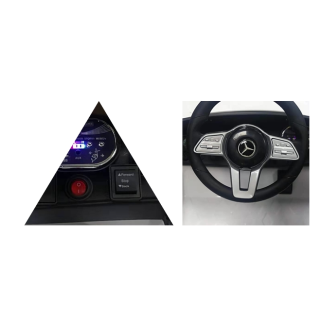 Kid Electric Car Licensed Mercedes Benz CLS350 12v in White Color Kid Electric Car Licensed Mercedes Benz CLS350 12v in White Color