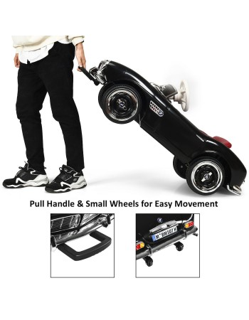 Ηλεκτροκίνητο Παιδικό Αυτοκίνητο Licensed BMW 507 Classic Vintage 12V Μαύρο 7083690