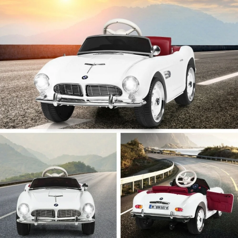 Kid Electric Car Licensed BMW 507 Classic Vintage 12V In ...