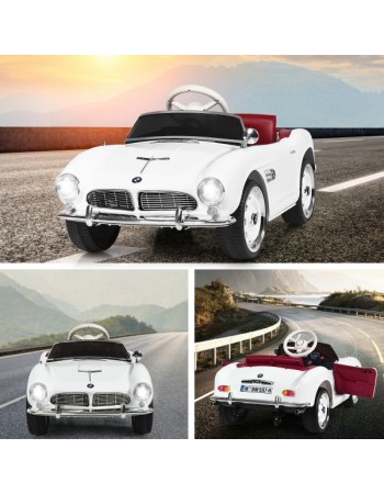 Ηλεκτροκίνητο Παιδικό Αυτοκίνητο Licensed BMW 507 Classic Vintage 12V Λευκό  Ηλεκτροκίνητο Παιδικό Αυτοκίνητο Licensed BMW 507 Classic Vintage 12V Λευκό
