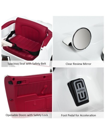 Ηλεκτροκίνητο Παιδικό Αυτοκίνητο Licensed BMW 507 Classic Vintage 12V Λευκό  Ηλεκτροκίνητο Παιδικό Αυτοκίνητο Licensed BMW 507 Classic Vintage 12V Λευκό