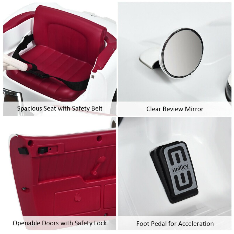 Ηλεκτροκίνητο Παιδικό Αυτοκίνητο Licensed BMW 507 Classic Vintage 12V Λευκό  Ηλεκτροκίνητο Παιδικό Αυτοκίνητο Licensed BMW 507 Classic Vintage 12V Λευκό