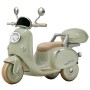 Ηλεκτροκίνητη Παιδική βέσπα 6V σε φυστικί