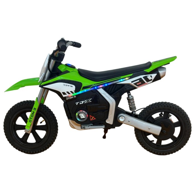 Ηλεκτροκίνητη παιδική μηχανή 24V  με μοτέρ 300W brushless σε πράσινο χρώμα