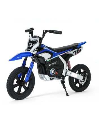 Ηλεκτροκίνητη παιδική μηχανή 24V  με μοτέρ 300W brushless σε μπλε χρώμα
