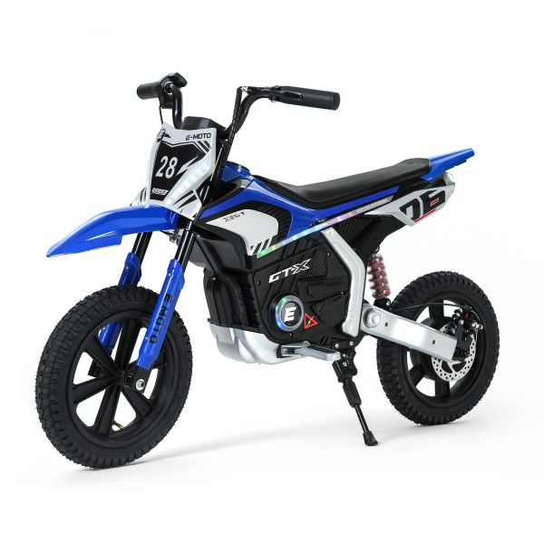 Ηλεκτροκίνητη παιδική μηχανή 24V  με μοτέρ 300W brushless σε μπλε χρώμα