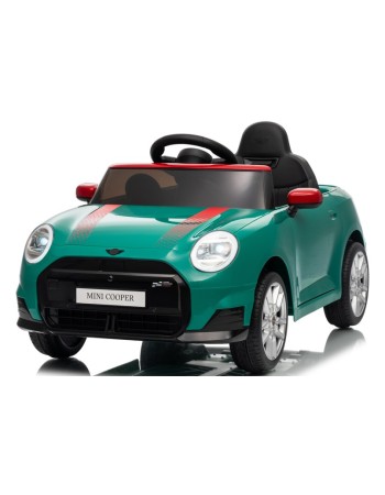 Ηλεκτροκίνητο παιδικό αυτοκίνητο Licensed Mini Cooper S 12V πράσινο