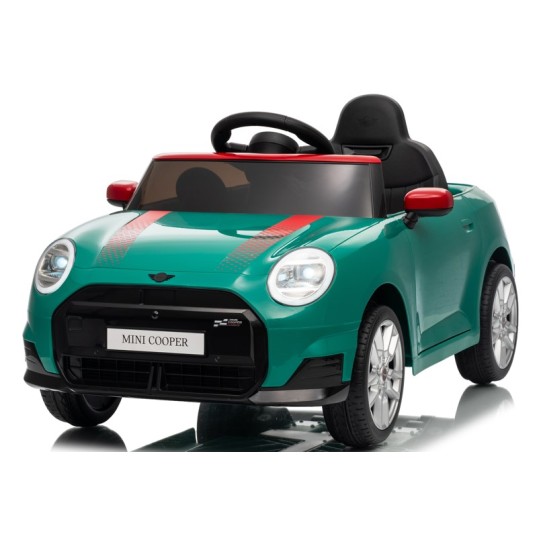 Ηλεκτροκίνητο παιδικό αυτοκίνητο Licensed Mini Cooper S 12V πράσινο