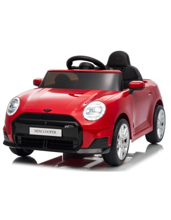 Ηλεκτροκίνητο παιδικό αυτοκίνητο Licensed Mini Cooper S 12V κόκκινο