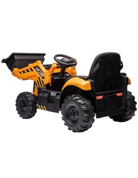 Ηλεκτροκίνητο παιδικό τρακτέρ - εκσκαφέας Licensed JCB 12V ηλικίας 3-7 ετών