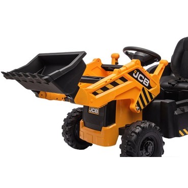 Ηλεκτροκίνητο παιδικό τρακτέρ - εκσκαφέας Licensed JCB 12V ηλικίας 3-7 ετών