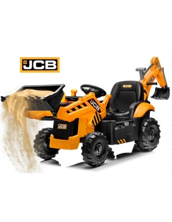 Ηλεκτροκίνητη παιδική μπουλντόζα - εκσκαφέας Licensed JCB 12V ηλικίας 3-7 ετών