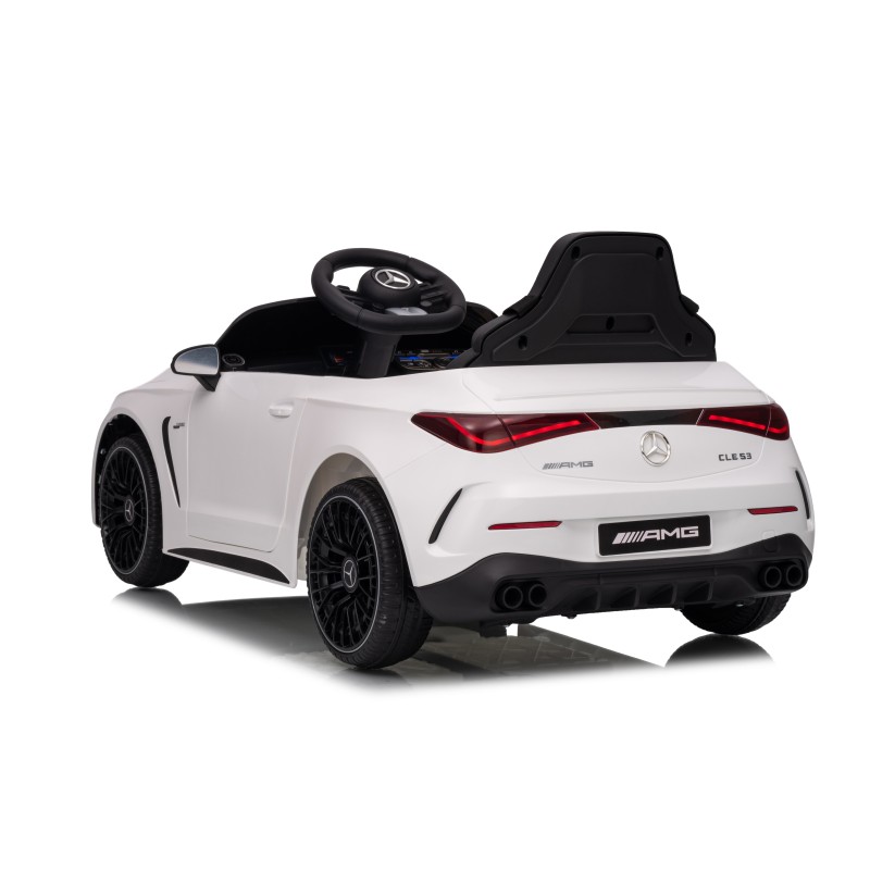 Ηλεκτροκίνητο παιδικό αυτοκίνητο Licensed Mercedes CLE 53 AMG 12V λευκό