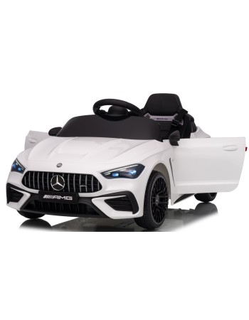 Ηλεκτροκίνητο παιδικό αυτοκίνητο Licensed Mercedes CLE 53 AMG 12V λευκό