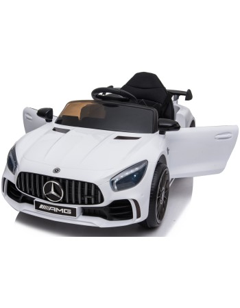 Ηλεκτροκίνητο Παιδικό Αυτοκίνητο Licensed Mercedes Benz AMG 12v σε Άσπρο χρώμα 