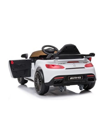 Ηλεκτροκίνητο Παιδικό Αυτοκίνητο Licensed Mercedes Benz AMG 12v σε Άσπρο χρώμα 