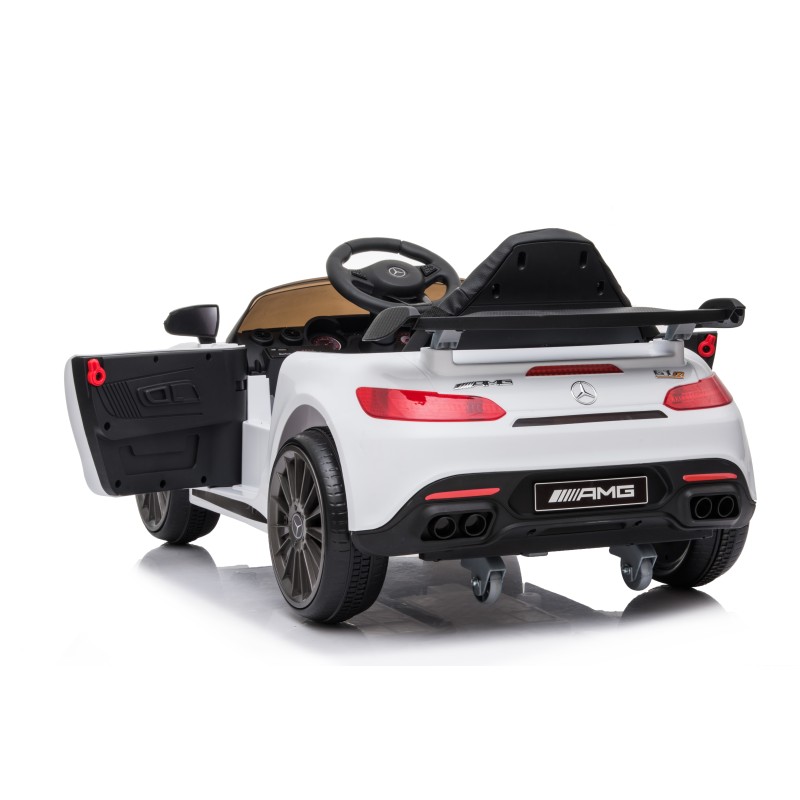Ηλεκτροκίνητο Παιδικό Αυτοκίνητο Licensed Mercedes Benz AMG 12v σε Άσπρο χρώμα 