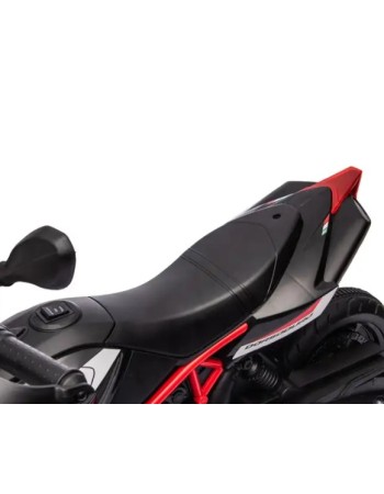 Ηλεκτροκίνητη παιδική μηχανή Licensed Aprilia Dorsoduro 900 6V σε Μαύρο - Κόκκινο Χρώμα 