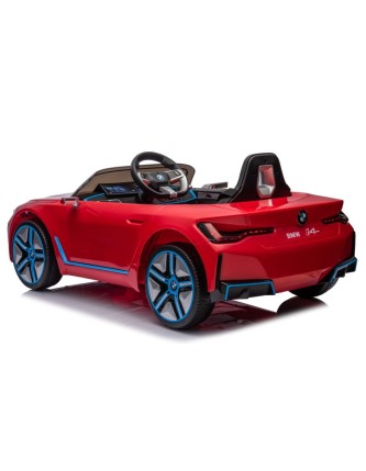 Ηλεκτροκίνητο Παιδικό Αυτοκίνητο Licensed BMW I4 12v κόκκινο