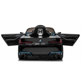 Ηλεκτροκίνητο παιδικό αυτοκίνητο Licensed BMW I4 12V με δερμάτινα καθίσματα και ελαστικά αυτοκινήτου μαύρο