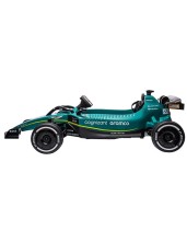 Ηλεκτροκίνητη Παιδική Formula Licensed Aston Martin 24V με δερμάτινο κάθισμα και ελαστικά τύπου αυτοκινήτου