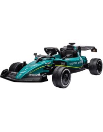 Ηλεκτροκίνητη Παιδική Formula Licensed Aston Martin 24V με δερμάτινο κάθισμα και ελαστικά τύπου αυτοκινήτου