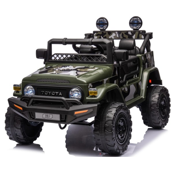 Ηλεκτροκίνητο Παιδικό Αυτοκίνητο Licensed Toyota FJ Cruiser 12v Army Ηλεκτροκίνητο Παιδικό Αυτοκίνητο Licensed Toyota FJ Cruiser 12v Army
