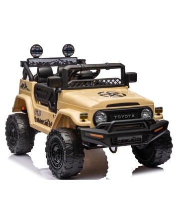 Ηλεκτροκίνητο Παιδικό Αυτοκίνητο Licensed Toyota FJ Cruiser 12v σε Χακί