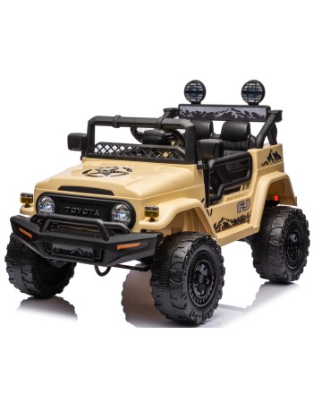 Ηλεκτροκίνητο Παιδικό Αυτοκίνητο Licensed Toyota FJ Cruiser 12v σε Χακί