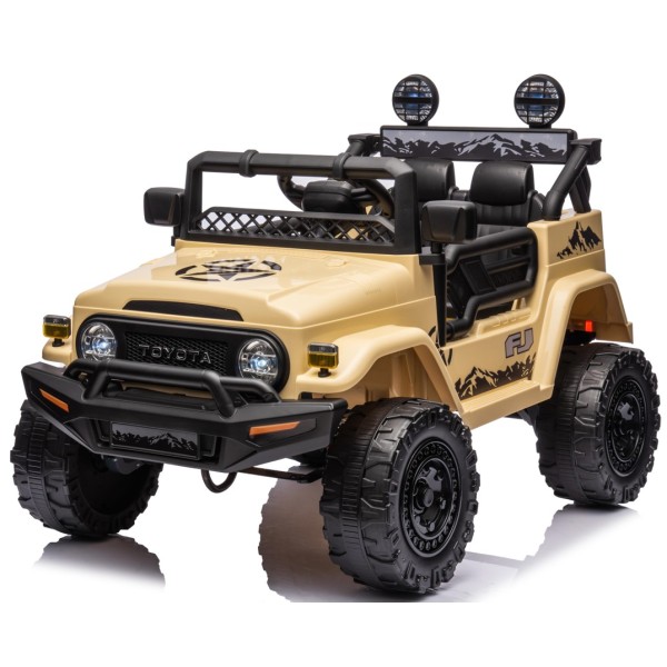 Ηλεκτροκίνητο Παιδικό Αυτοκίνητο Licensed Toyota FJ Cruiser 12v σε Χακί Ηλεκτροκίνητο Παιδικό Αυτοκίνητο Licensed Toyota FJ Cruiser 12v σε Χακί