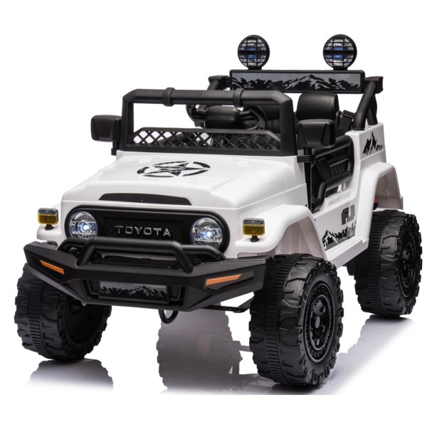 Ηλεκτροκίνητο Παιδικό Αυτοκίνητο Licensed Toyota FJ Cruiser 12v σε Λευκό Ηλεκτροκίνητο Παιδικό Αυτοκίνητο Licensed Toyota FJ Cruiser 12v σε Λευκό