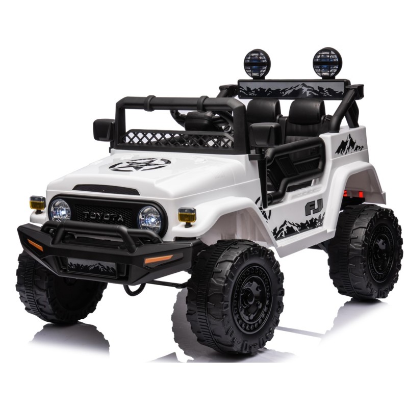 Ηλεκτροκίνητο Παιδικό Αυτοκίνητο Licensed Toyota FJ Cruiser 12v σε Λευκό Ηλεκτροκίνητο Παιδικό Αυτοκίνητο Licensed Toyota FJ Cruiser 12v σε Λευκό