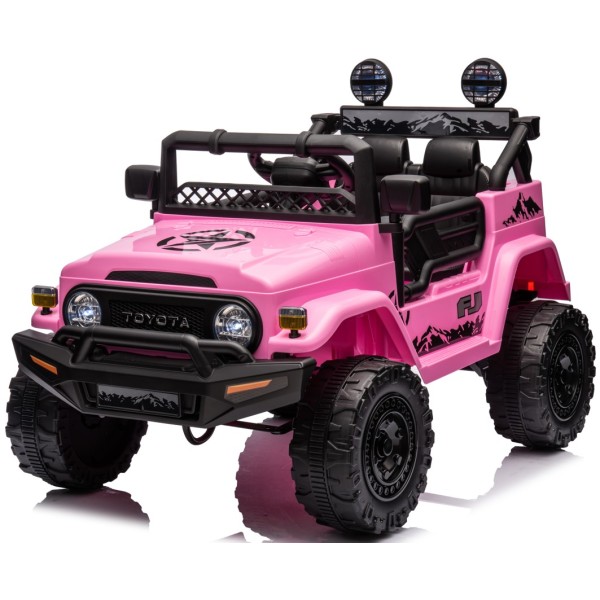 Ηλεκτροκίνητο Παιδικό Αυτοκίνητο Licensed Toyota FJ Cruiser 12v σε Ροζ Ηλεκτροκίνητο Παιδικό Αυτοκίνητο Licensed Toyota FJ Cruiser 12v σε Ροζ