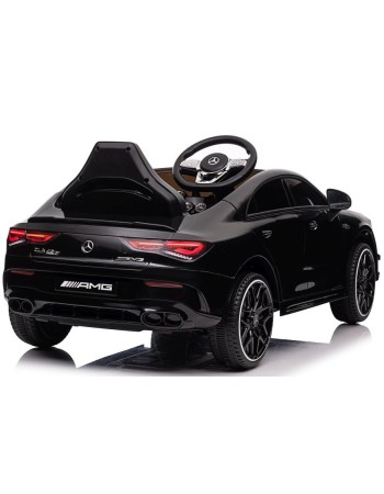 Ηλεκτροκίνητο Παιδικό Αυτοκίνητο Licensed Mercedes Benz CLA45 12v σε Μαύρο χρώμα