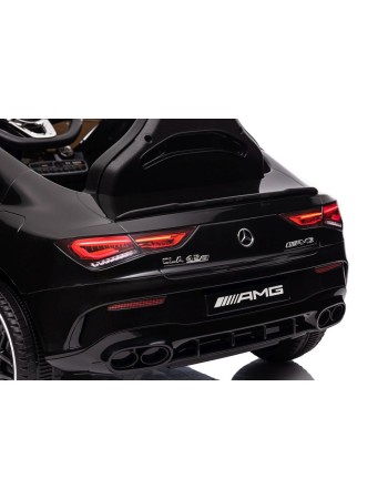 Ηλεκτροκίνητο Παιδικό Αυτοκίνητο Licensed Mercedes Benz CLA45 12v σε Μαύρο χρώμα