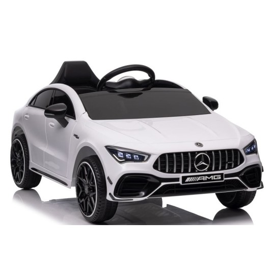 Kid Electric Car Licensed Mercedes Benz CLA45 12v in white Color
