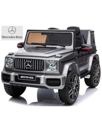 Ηλεκτρικό παιδικό αυτοκίνητο Mercedes benz G63 AMG Πρωτότυπο με MP3 12V γκρι BJ0002-G