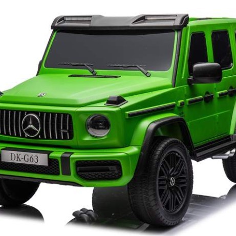 Ηλεκτροκίνητο Παιδικό αυτοκίνητο Διθέσιο Licensed Mercedes AMG G63 24V με 4 μοτέρ δερμάτινα καθίσματα και ελαστικά τύπου αυτοκινήτου και λογότυπο AMG στο άνοιγμα της πόρτας σε πράσινο ματ Ηλεκτροκίνητο Παιδικό αυτοκίνητο Διθέσιο Licensed Mercedes AMG G63 24V με 4 μοτέρ δερμάτινα καθίσματα και ελαστικά τύπου αυτοκινήτου και λογότυπο AMG στο άνοιγμα της πόρτας σε πράσινο ματ