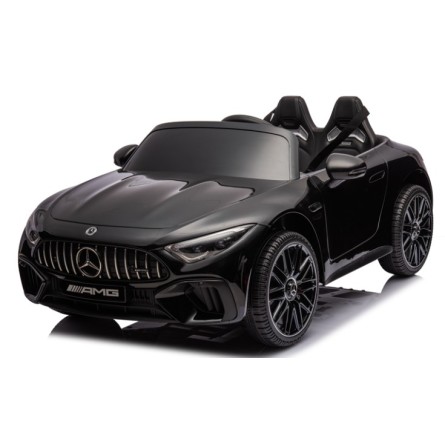 Ηλεκτροκίνητο Παιδικό αυτοκίνητο Licensed Mercedes AMG SL63 12V με δερμάτινα καθίσματα και ελαστικά τύπου αυτοκινήτου σε Μαύρο Ηλεκτροκίνητο Παιδικό αυτοκίνητο Licensed Mercedes AMG SL63 12V με δερμάτινα καθίσματα και ελαστικά τύπου αυτοκινήτου σε Μαύρο