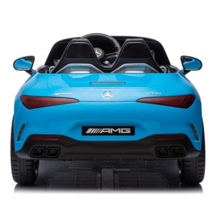 Ηλεκτροκίνητο Παιδικό αυτοκίνητο Licensed Mercedes AMG SL63 12V με δερμάτινα καθίσματα και ελαστικά τύπου αυτοκινήτου σε μπλε Ηλεκτροκίνητο Παιδικό αυτοκίνητο Licensed Mercedes AMG SL63 12V με δερμάτινα καθίσματα και ελαστικά τύπου αυτοκινήτου σε μπλε