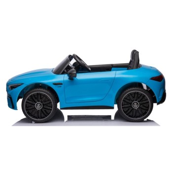 Ηλεκτροκίνητο Παιδικό αυτοκίνητο Licensed Mercedes AMG SL63 12V με δερμάτινα καθίσματα και ελαστικά τύπου αυτοκινήτου σε μπλε Ηλεκτροκίνητο Παιδικό αυτοκίνητο Licensed Mercedes AMG SL63 12V με δερμάτινα καθίσματα και ελαστικά τύπου αυτοκινήτου σε μπλε
