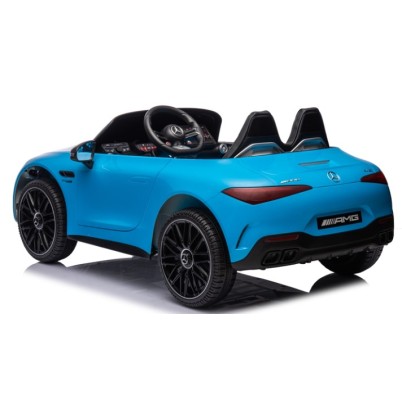 Ηλεκτροκίνητο Παιδικό αυτοκίνητο Licensed Mercedes AMG SL63 12V με δερμάτινα καθίσματα και ελαστικά τύπου αυτοκινήτου σε μπλε Ηλεκτροκίνητο Παιδικό αυτοκίνητο Licensed Mercedes AMG SL63 12V με δερμάτινα καθίσματα και ελαστικά τύπου αυτοκινήτου σε μπλε