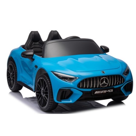 Ηλεκτροκίνητο Παιδικό αυτοκίνητο Licensed Mercedes AMG SL63 12V με δερμάτινα καθίσματα και ελαστικά τύπου αυτοκινήτου σε μπλε Ηλεκτροκίνητο Παιδικό αυτοκίνητο Licensed Mercedes AMG SL63 12V με δερμάτινα καθίσματα και ελαστικά τύπου αυτοκινήτου σε μπλε
