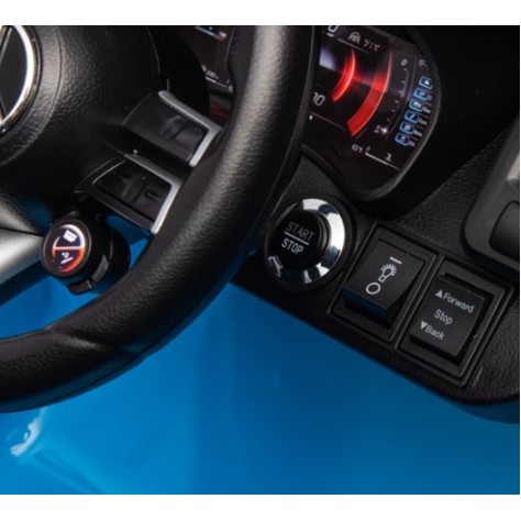 Ηλεκτροκίνητο Παιδικό αυτοκίνητο Licensed Mercedes AMG SL63 12V με δερμάτινα καθίσματα και ελαστικά τύπου αυτοκινήτου σε μπλε Ηλεκτροκίνητο Παιδικό αυτοκίνητο Licensed Mercedes AMG SL63 12V με δερμάτινα καθίσματα και ελαστικά τύπου αυτοκινήτου σε μπλε