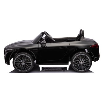 Ηλεκτροκίνητο Παιδικό αυτοκίνητο Licensed Mercedes AMG SL63 12V με δερμάτινα καθίσματα και ελαστικά τύπου αυτοκινήτου σε Μαύρο Ηλεκτροκίνητο Παιδικό αυτοκίνητο Licensed Mercedes AMG SL63 12V με δερμάτινα καθίσματα και ελαστικά τύπου αυτοκινήτου σε Μαύρο