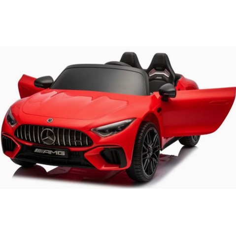 Ηλεκτροκίνητο Παιδικό αυτοκίνητο Licensed Mercedes AMG SL63 12V με δερμάτινα καθίσματα και ελαστικά τύπου αυτοκινήτου σε Κόκκινο Ηλεκτροκίνητο Παιδικό αυτοκίνητο Licensed Mercedes AMG SL63 12V με δερμάτινα καθίσματα και ελαστικά τύπου αυτοκινήτου σε Κόκκινο