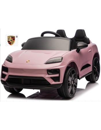 Ηλεκτροκίνητο παιδικό αυτοκίνητο Licensed Porsche Macan 12V σε ροζ